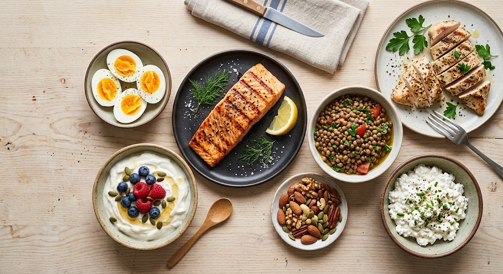 10 easy high-protein meals for people with diabetes cover