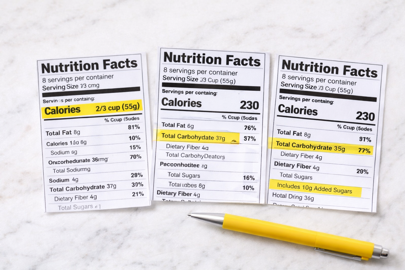 How to Read Food Labels for Carbs (A Simple Guide) cover